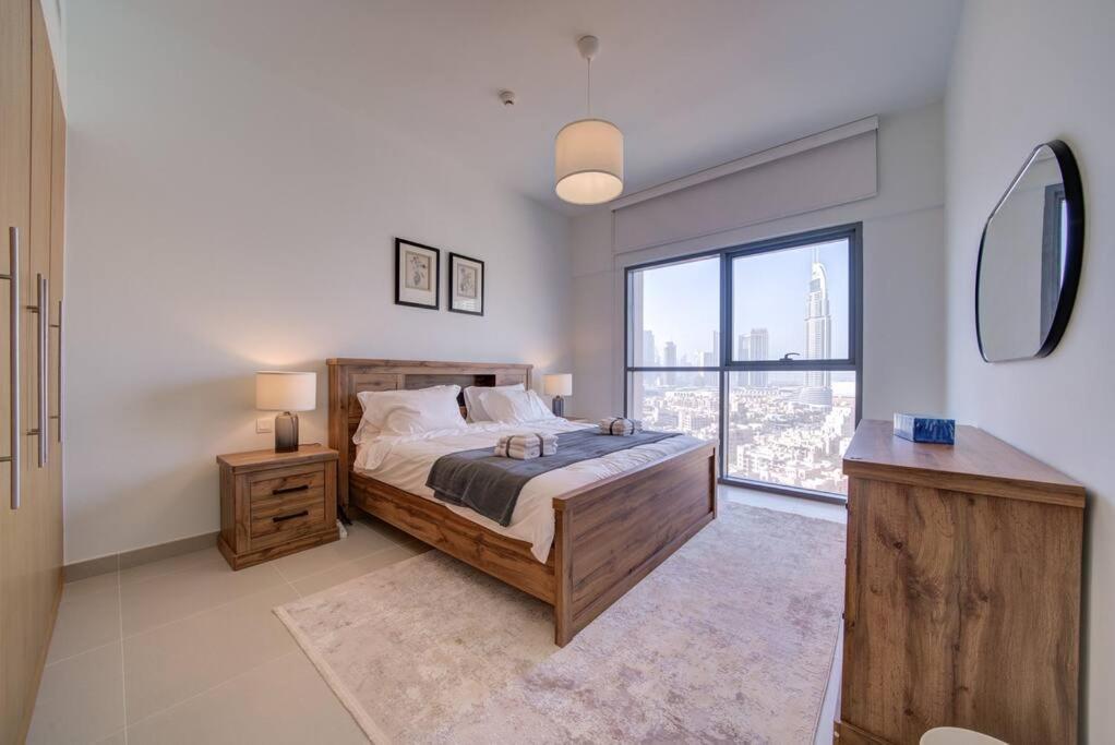 두바이 Burj Khalifa View - 2Br And Maid - Downtown 아파트 외부 사진