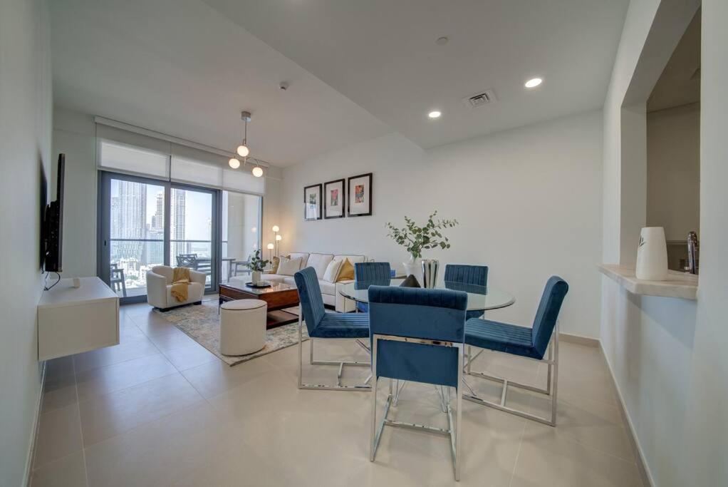 두바이 Burj Khalifa View - 2Br And Maid - Downtown 아파트 외부 사진