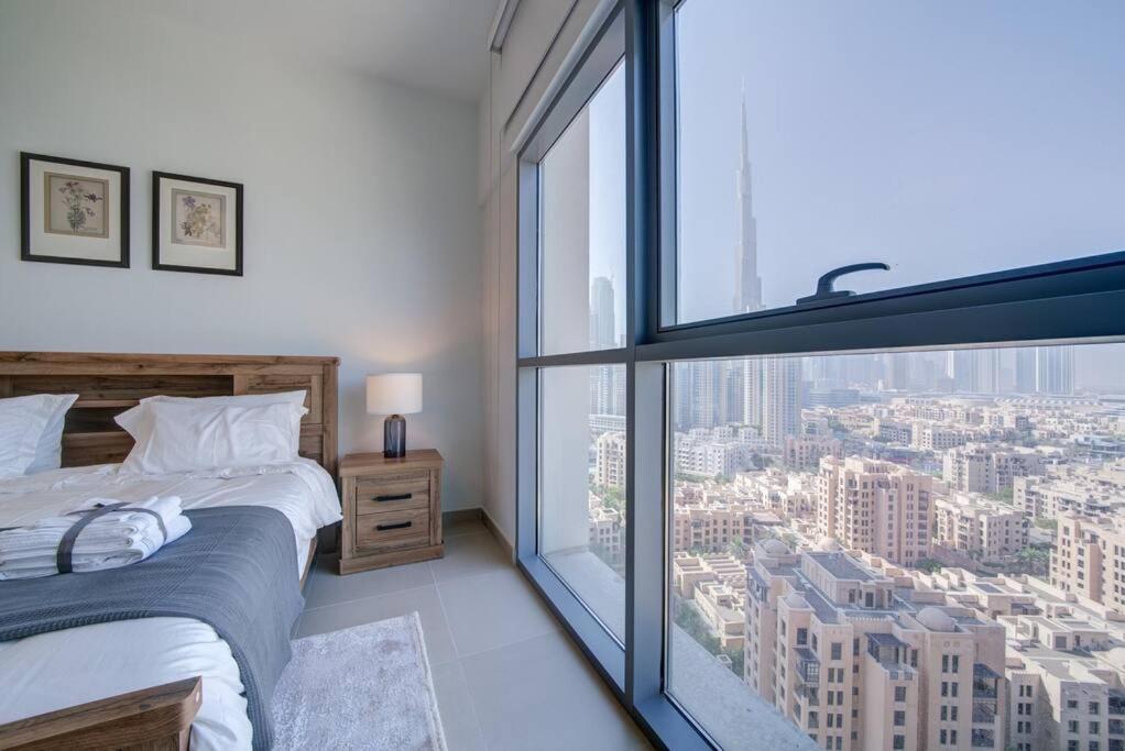 두바이 Burj Khalifa View - 2Br And Maid - Downtown 아파트 외부 사진