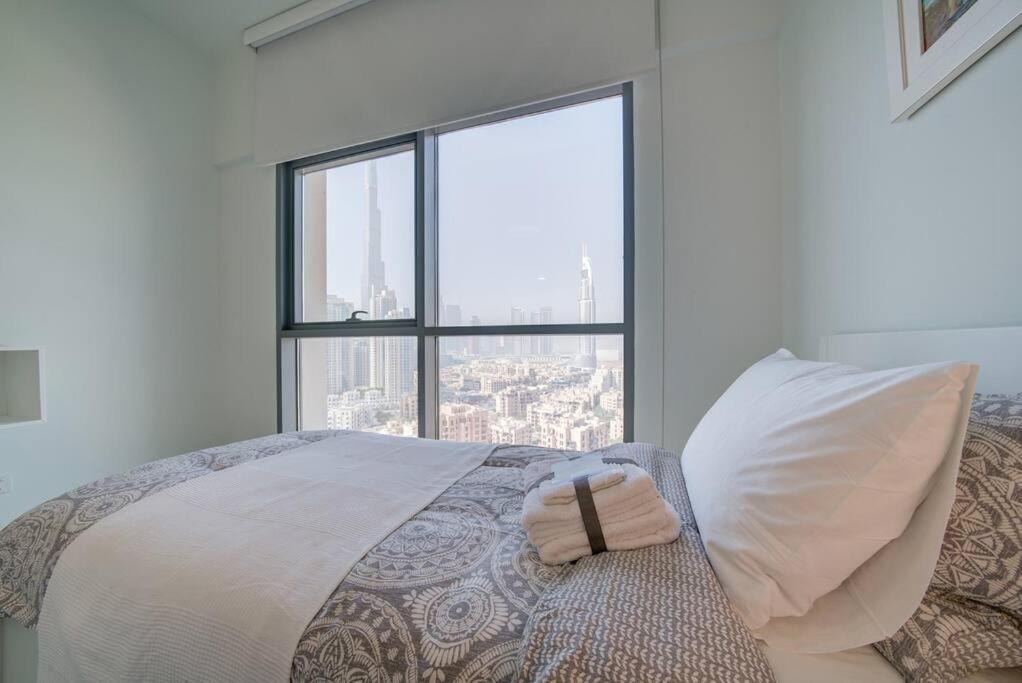 두바이 Burj Khalifa View - 2Br And Maid - Downtown 아파트 외부 사진